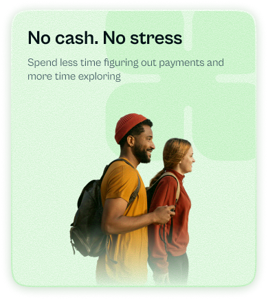 No cash. No stress